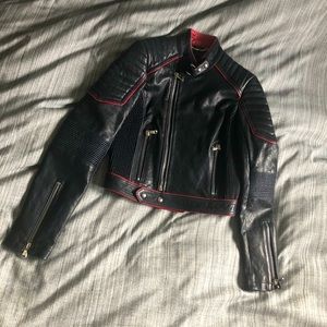Brand new NEVER WORN Diesel 100% Lambskin Leather Jacket